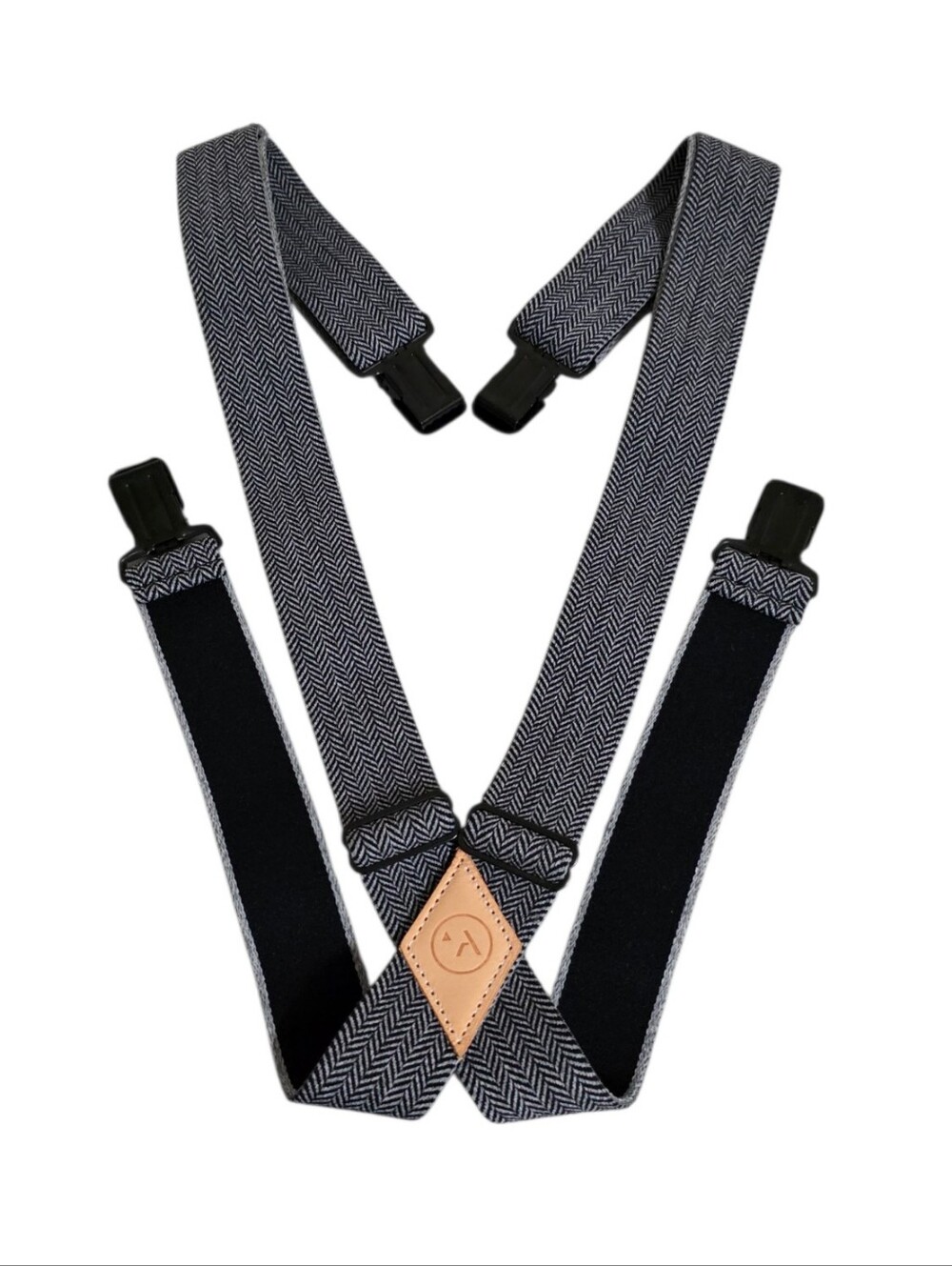 Arcade Jessup Hiking Suspenders Grey/Black Chevron